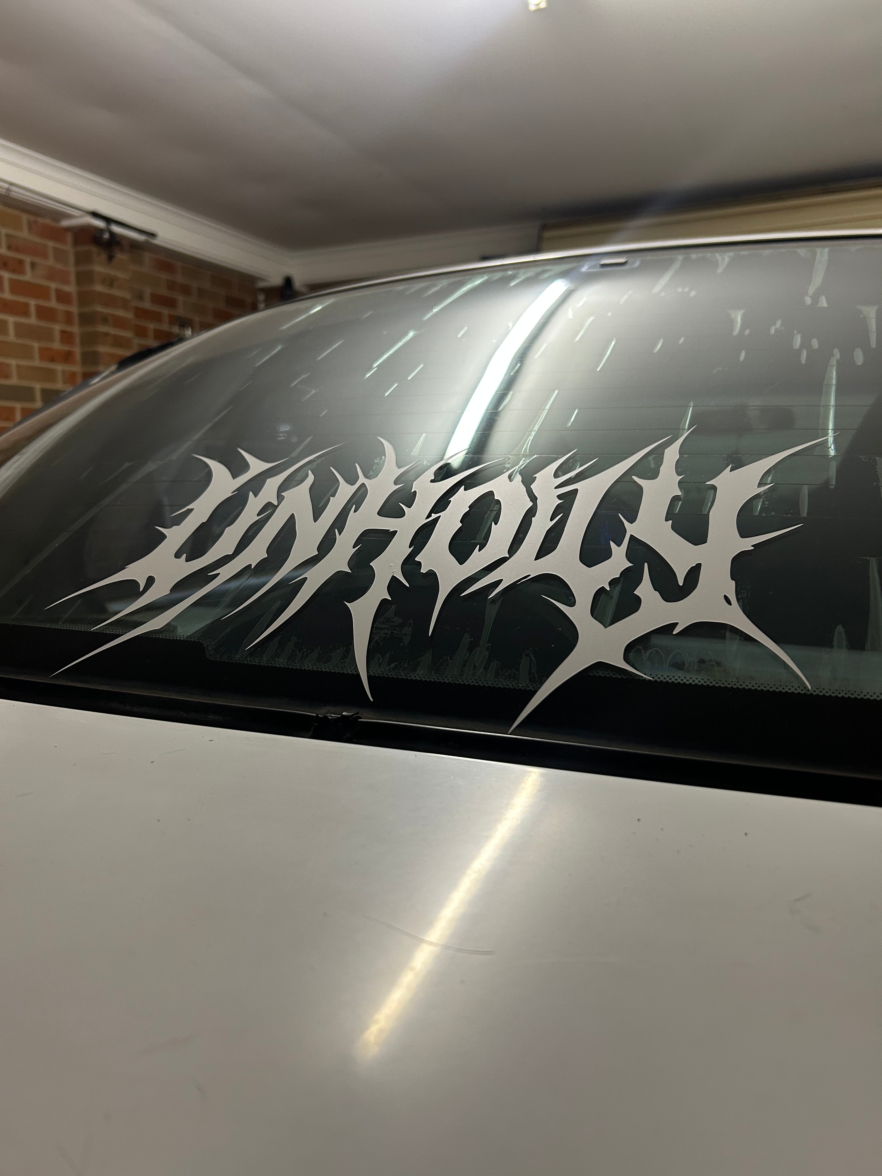Unholy Death Metal Large Diecut