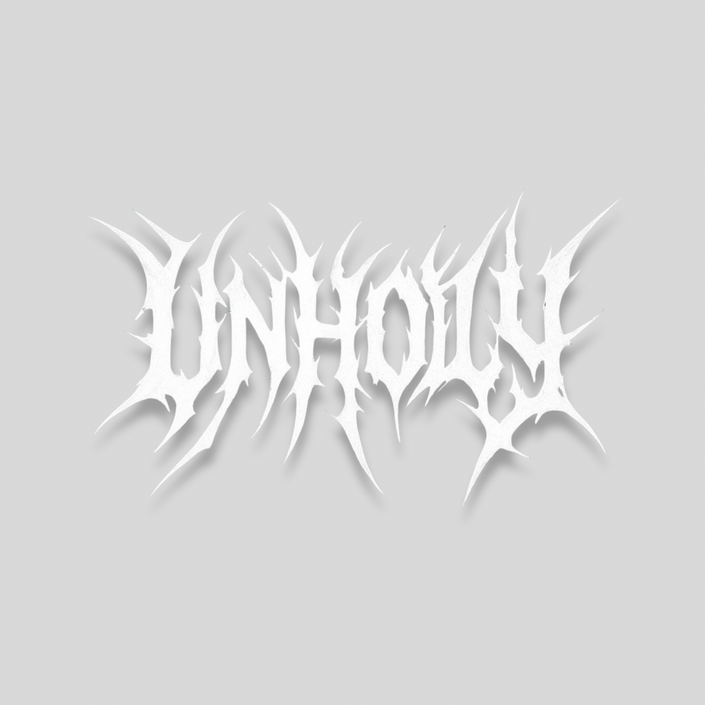 Unholy Death Metal Large Diecut