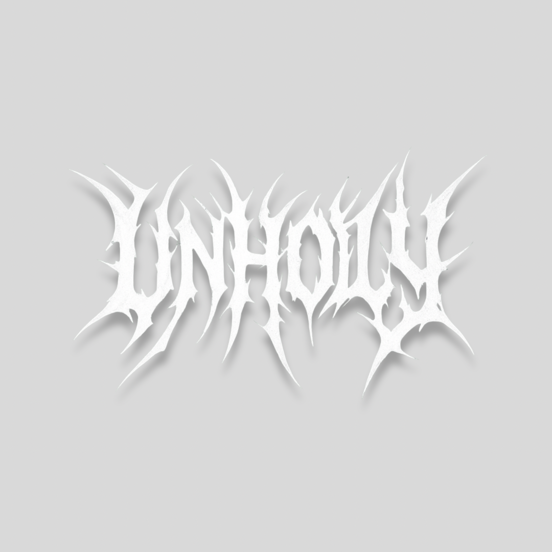 Unholy Death Metal Large Diecut